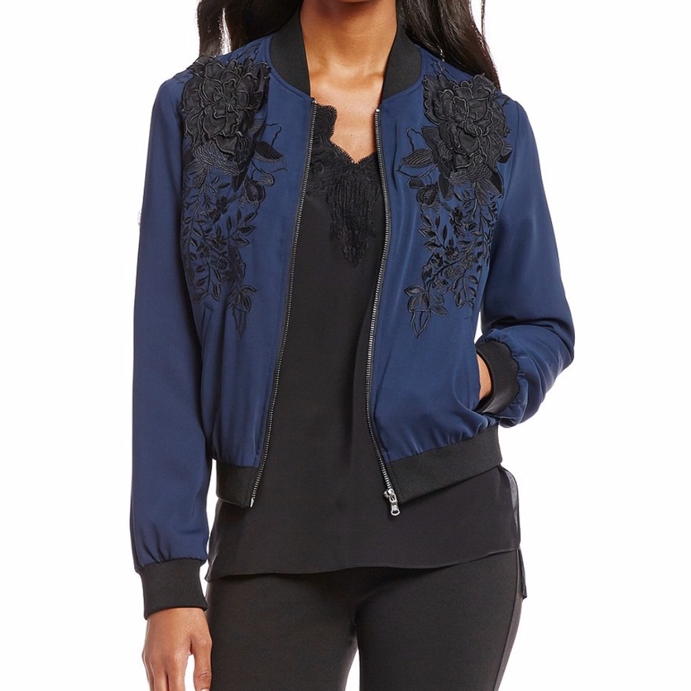 Mika Mindel Dark Blue Jacket - Gorgeous!
